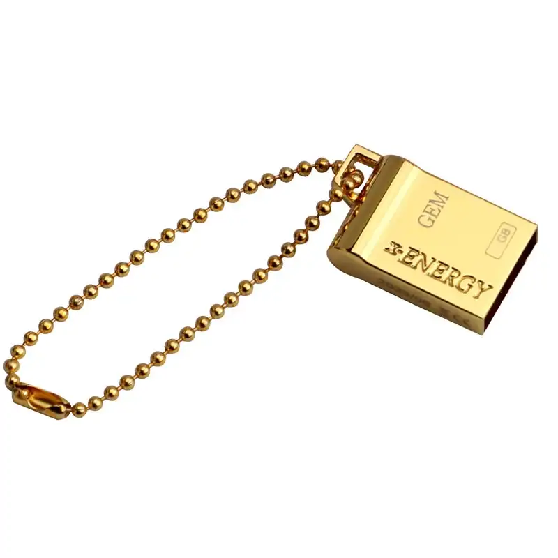  فلش مموری 16 گیگ ایکس انرژی X-Energy Golden GEM +  گارانتی مادام العمر