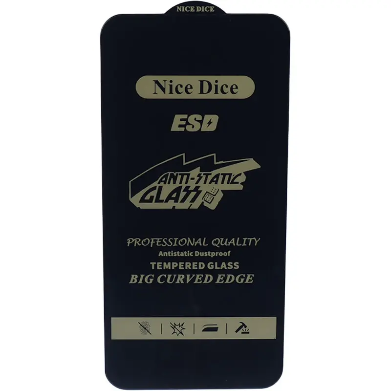 محافظ صفحه نمایش (گلس) آنتی استاتیک Nice Dice سامسونگ Galaxy S25 Fe