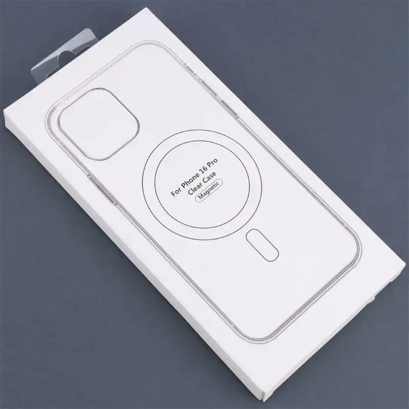 کاور مگ‌ سیف دار شفاف Clear Case Magnetic آیفون iPhone 16 Pro Max