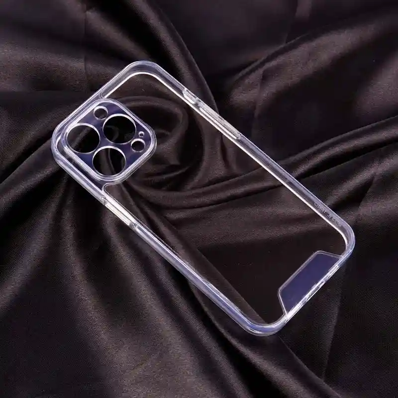 کاور ژله ای ضربه گیر شفاف Space آیفون iPhone 13 Pro محافظ لنزدار
