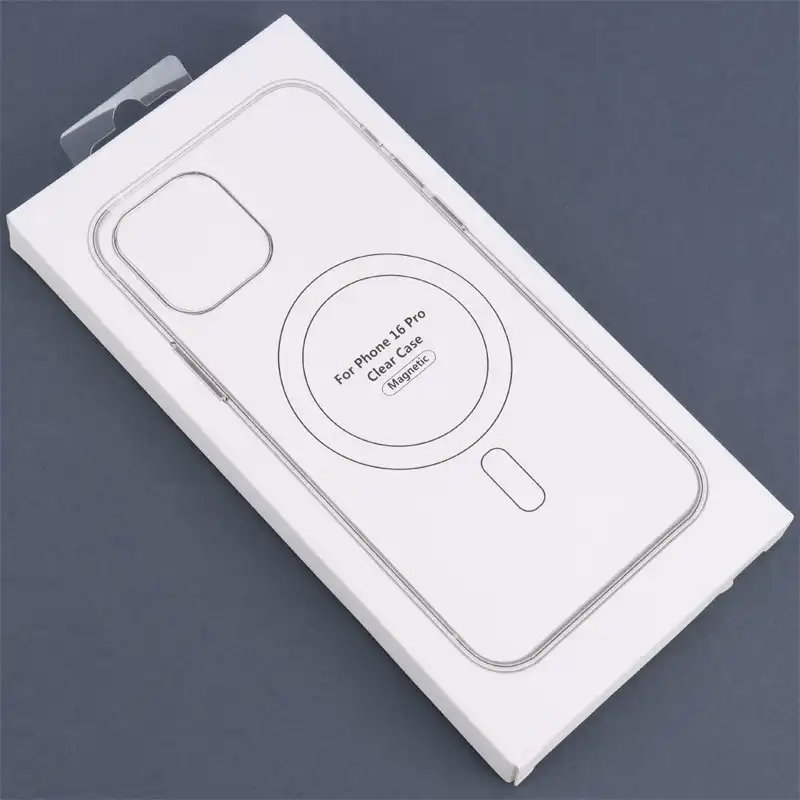 کاور مگ‌ سیف دار شفاف Clear Case Magnetic آیفون iPhone 16 Pro
