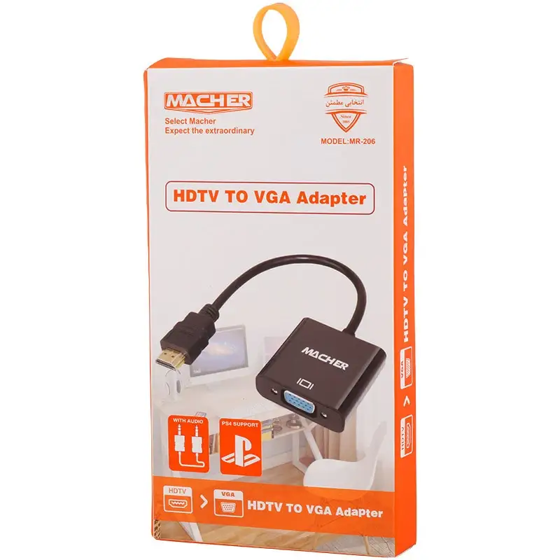 تبدیل HDMI به VGA مچر MR-206